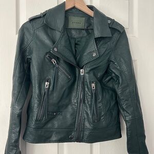 BLANKNYC Vegan Leather Biker Jacket Size S
